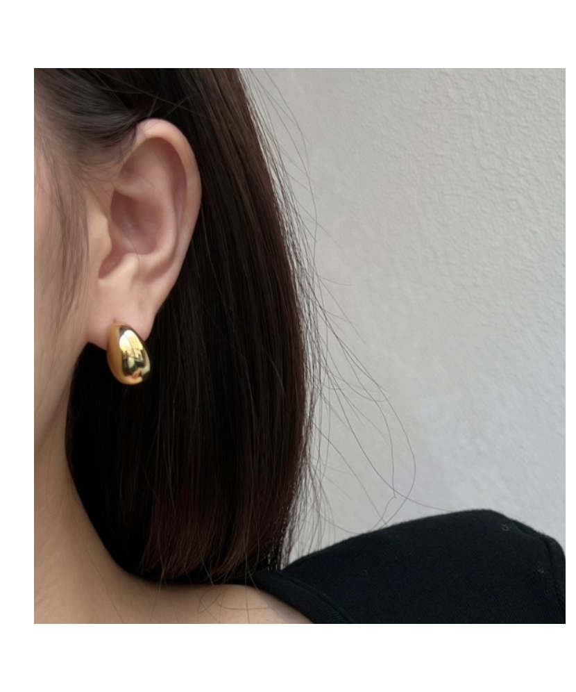 Apzeltīti sudraba auskari