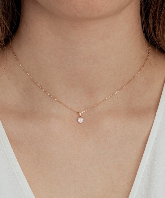 Dzeltena Zelta Kulons Ar Dimantiem