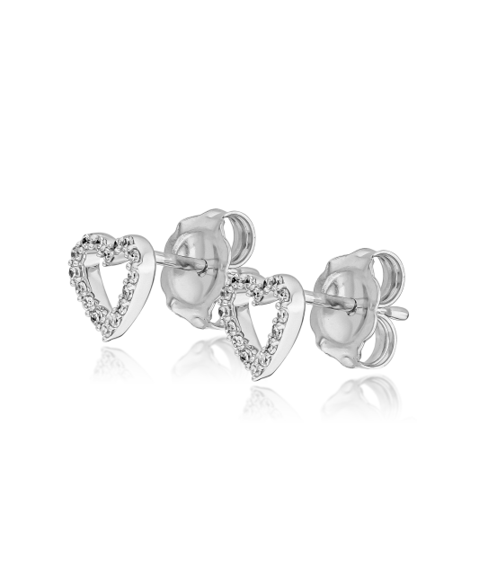 Baltā zelta auskari ar dimantiem