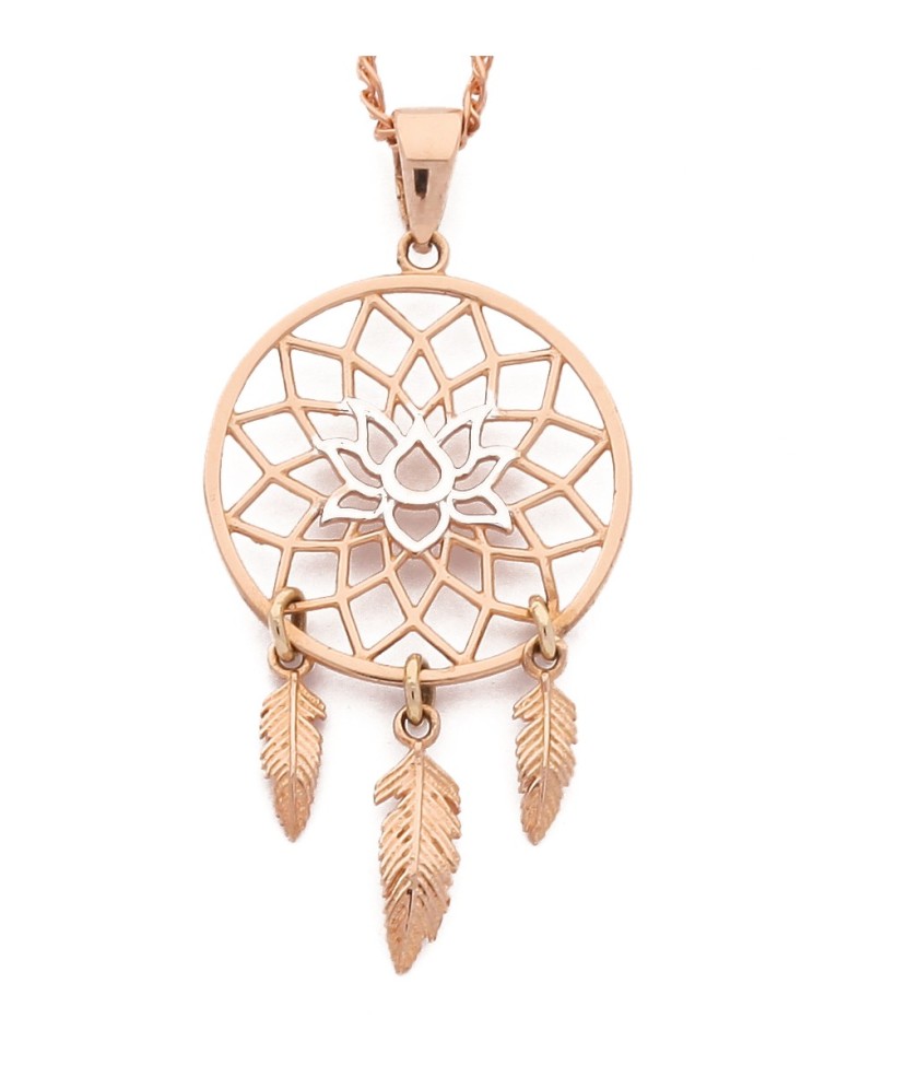 Auksinis pakabukas "Sapnų gaudyklė" - Auksiniai pakabukai - Goldinga