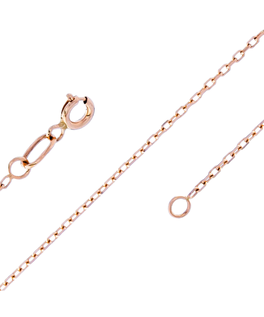 Zelta viengabala ķēde "Anchor" 0.7mm - Goldinga