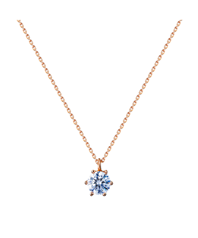 Zelta Ķēdīte Ar Cirkonija Piekariņu - Goldinga