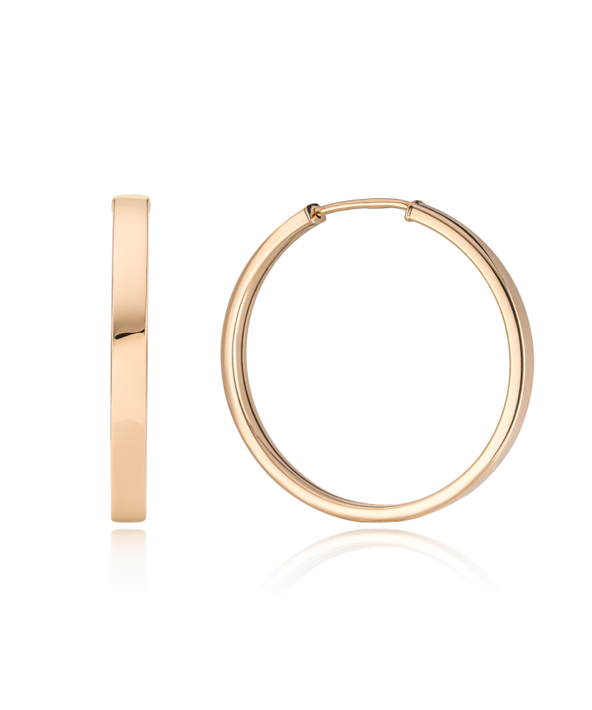 Zelta auskaru komplekti 13mm