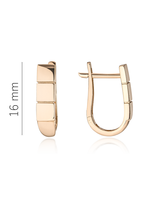 Золотые серьги