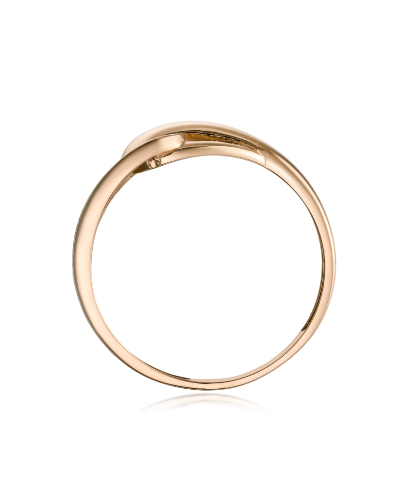 Zelta gredzens ar cirkonijiem