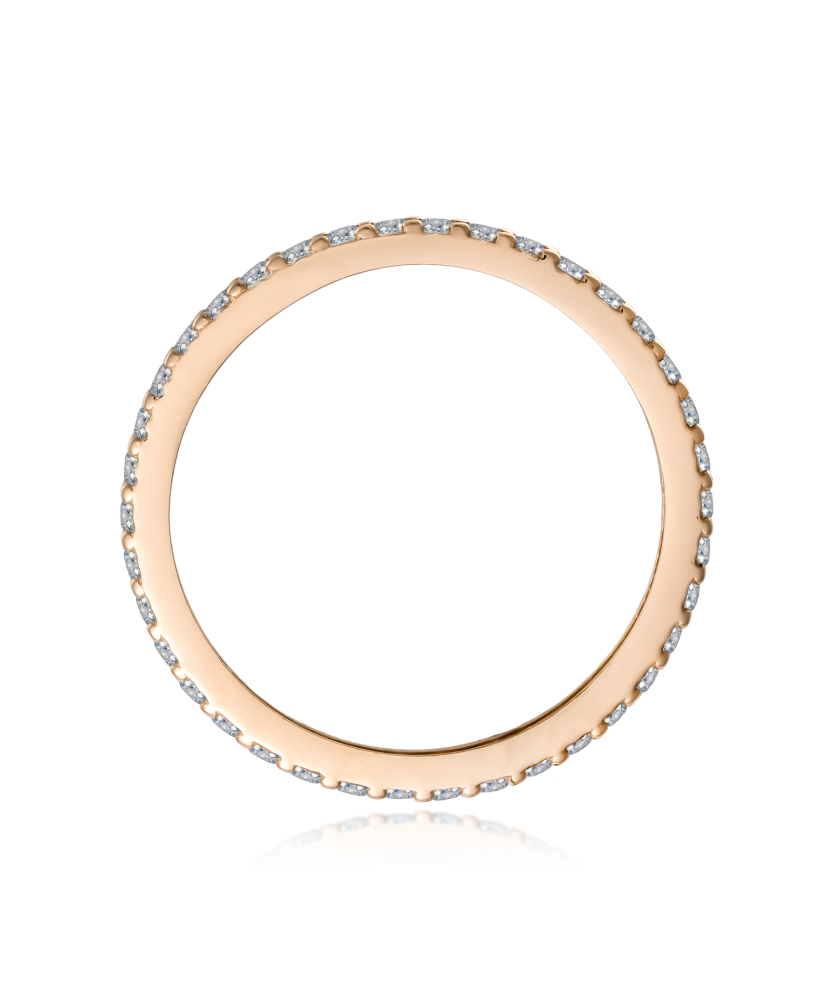 Zelta gredzens ar cirkonijiem