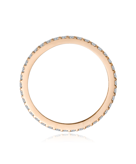 Золотое кольцо с цирконами