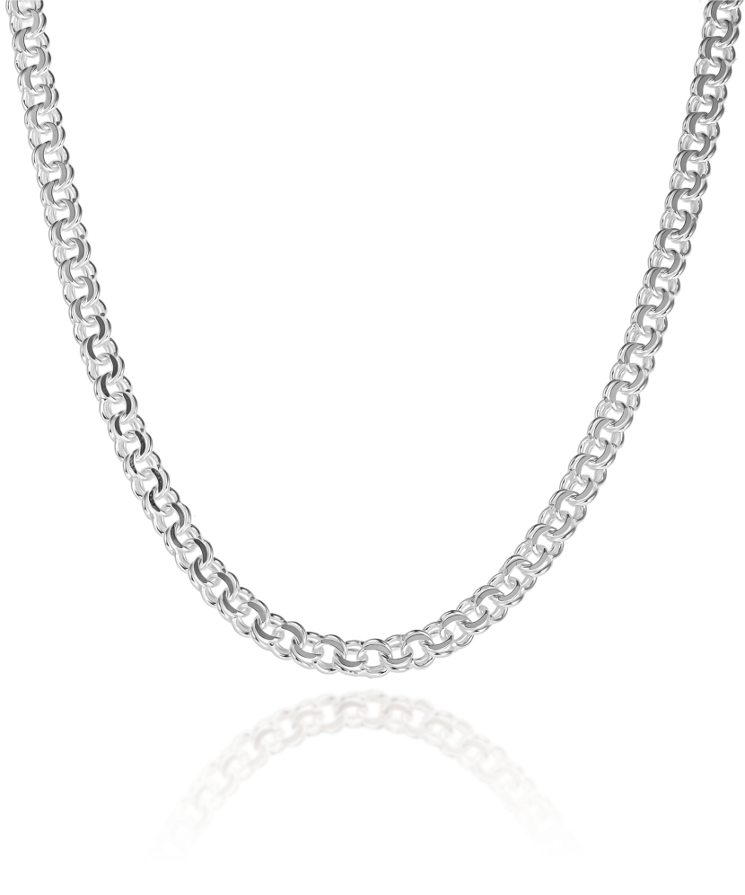 Sudraba ķēdīte "Bismark" 5mm