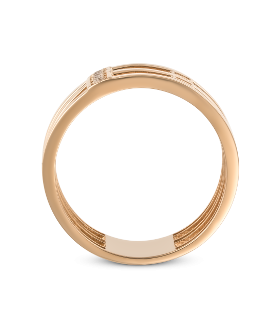 Золотое кольцо с цирконами