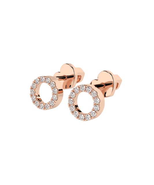 Zelta Auskari Ar briljantiem - Goldinga