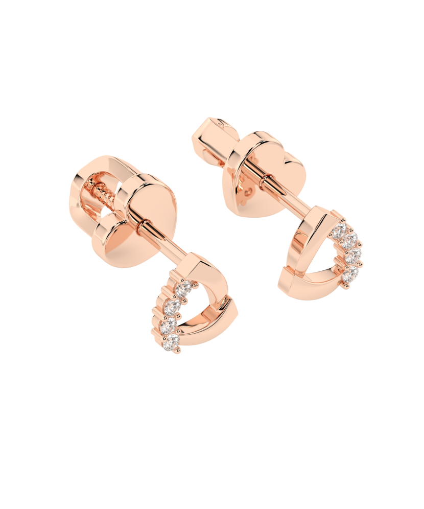 Zelta Auskari Ar briljantiem - Goldinga