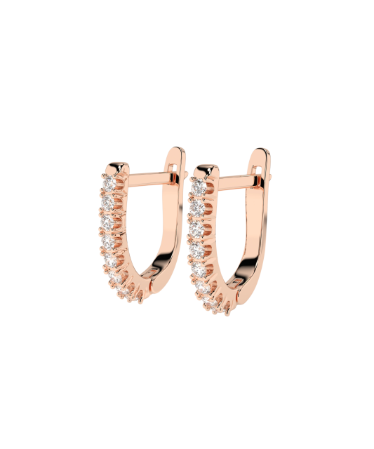 Серьги из золота с бриллиантами