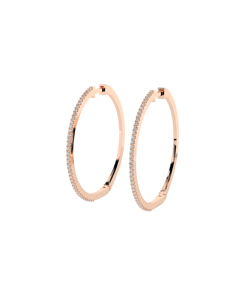 Zelta Auskari Ar briljantiem - Goldinga