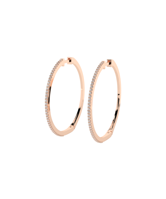 Zelta Auskari Ar briljantiem - Goldinga