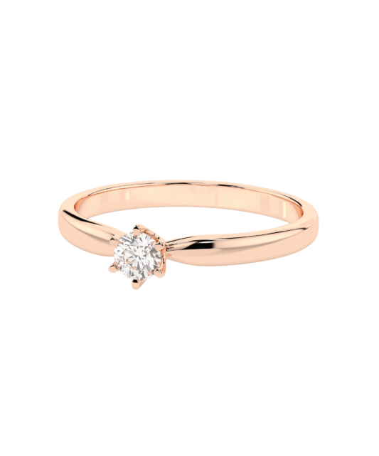 Zelta gredzens ar briljantu - Goldinga