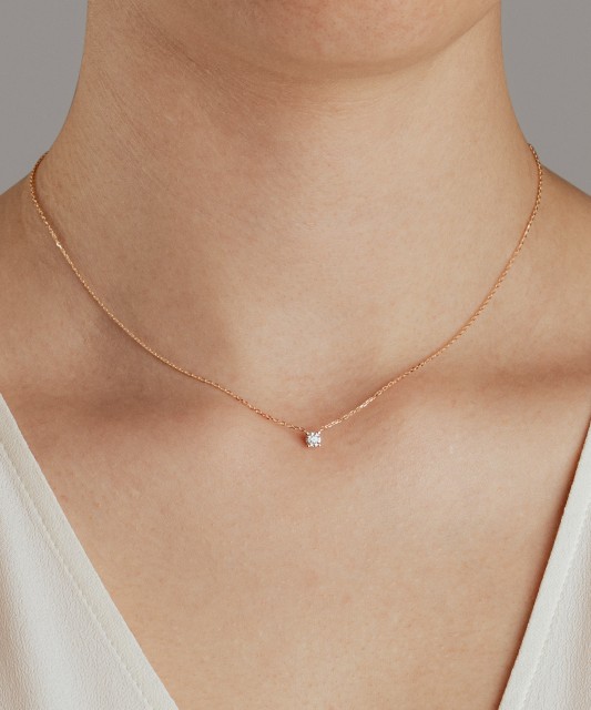 Zelta ķēdīte ar cirkonija piekariņu