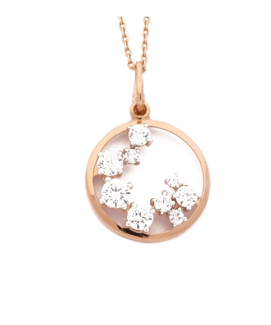 Zelta piekariņš ar cirkonijiem - Zelta Kuloni - Goldinga