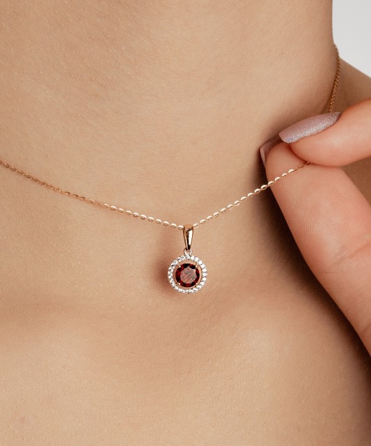 Zelta piekariņš ar cirkonijiem