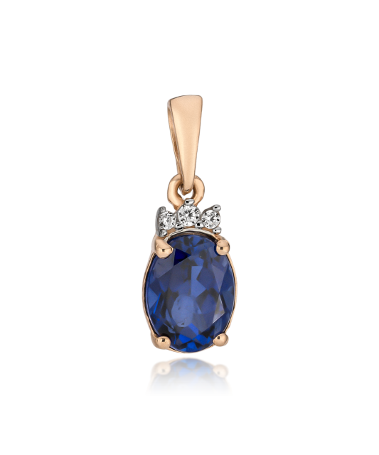 Zelta piekariņš ar cirkonijiem