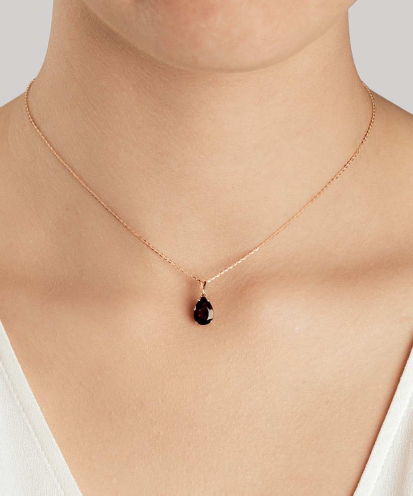 Zelta piekariņš ar dūmu kvarcu