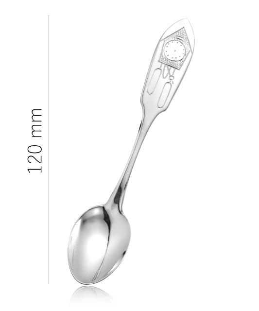 Sudraba karotīte "Pulkstenis"