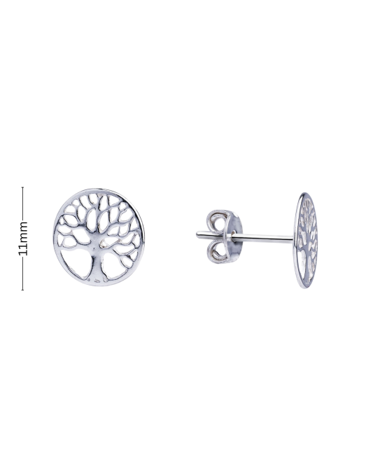 Sudraba auskari "Dzīvības koks"