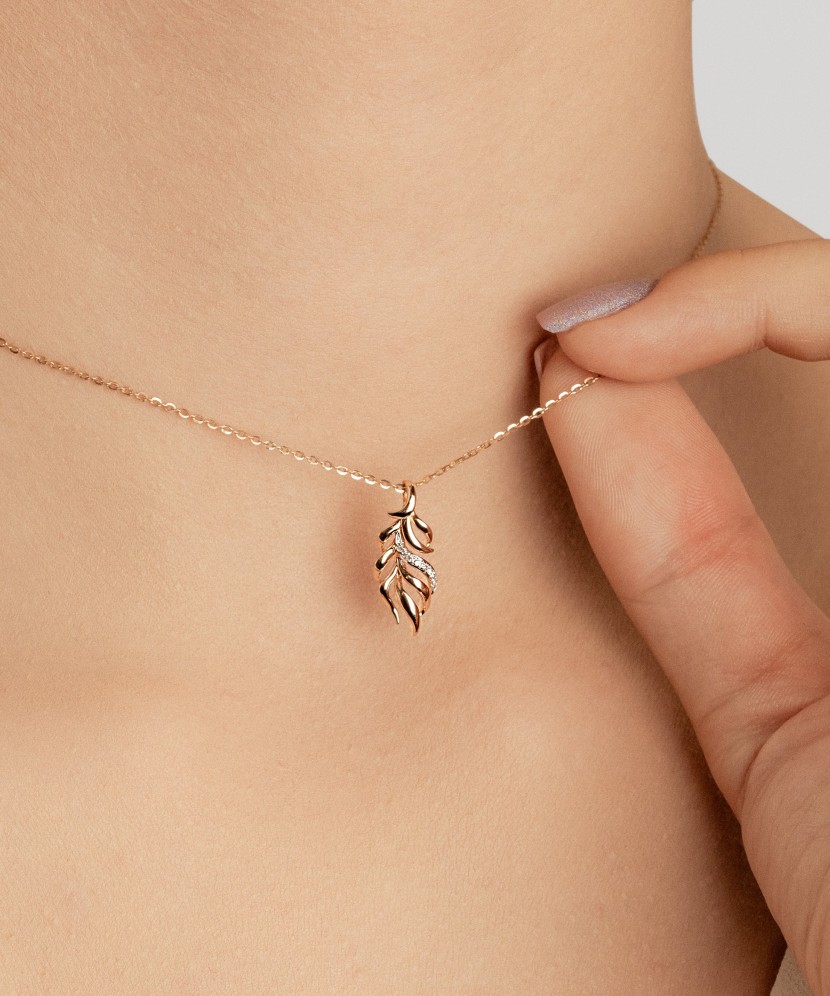 Золотой подвеска с алмазами