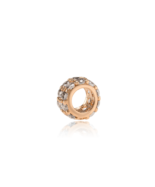 Zelta piekariņš ar cirkonijiem "Muciņa"