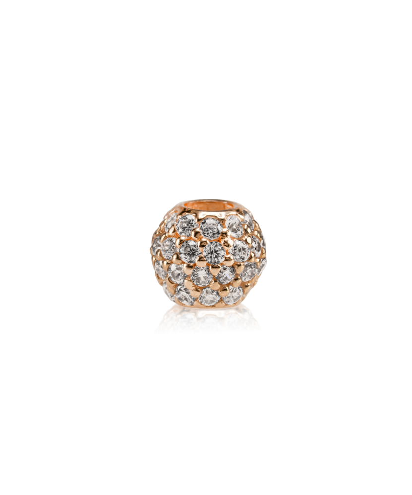 Zelta piekariņš ar cirkonijiem "Muciņa"