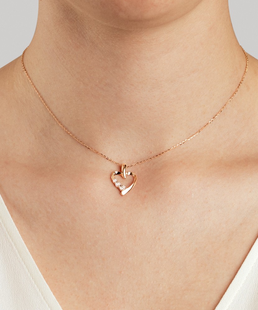 Zelta piekariņš ar dimantiem "Sirsniņa"