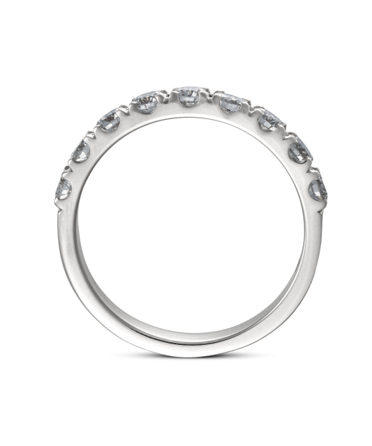 Кольцо из белого золота с бриллиантами (0.78ct)