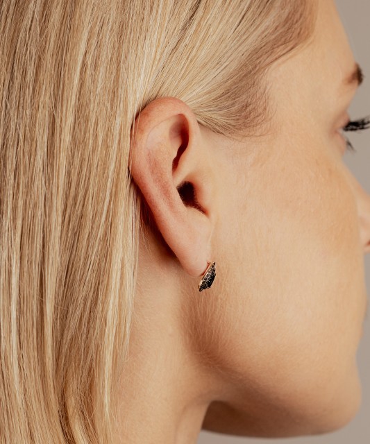 Zelta auskari ar cirkonijiem