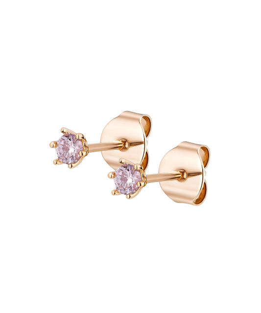 Zelta auskari ar cirkonijiem