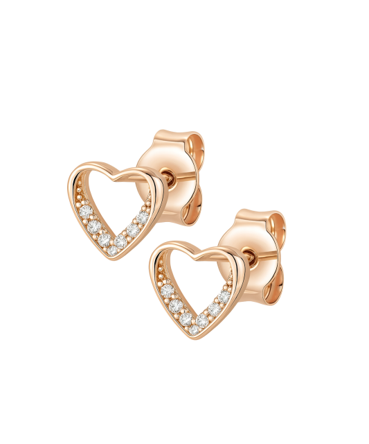 Zelta auskari ar cirkonijiem