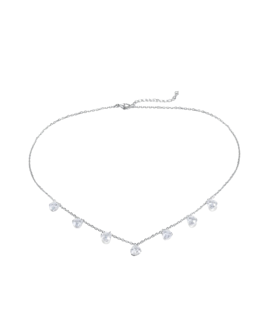 Sudraba ķēdīte ar cirkonija piekariņu