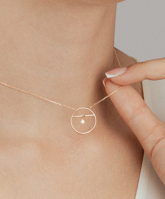 Zelta ķēdīte ar piekariņu - Goldinga