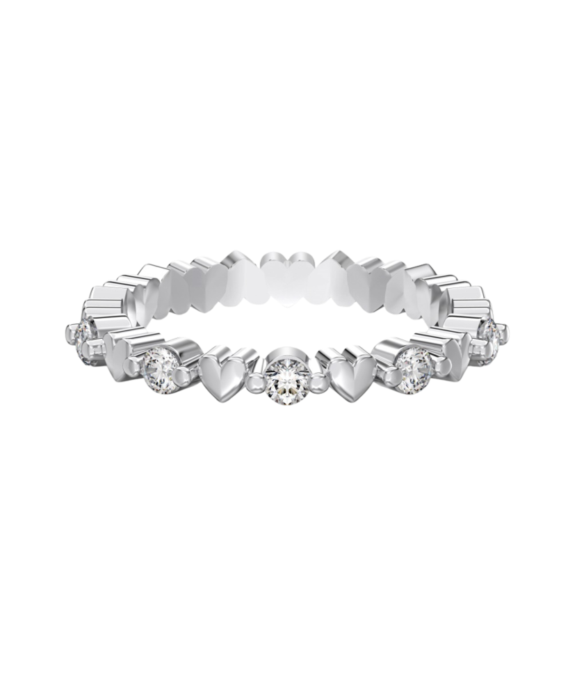 Серебряное кольцо с цирконами