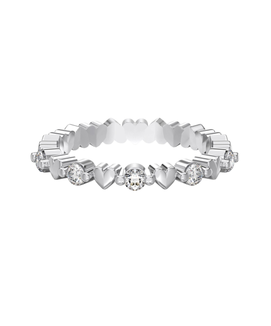 Серебряное кольцо с цирконами