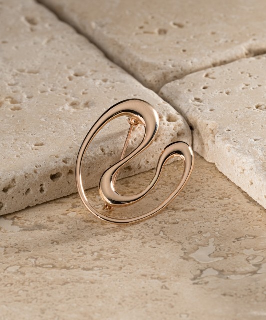 Золотая брошь