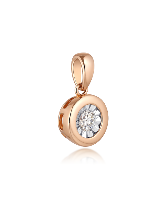 Zelta piekariņš ar dimantu