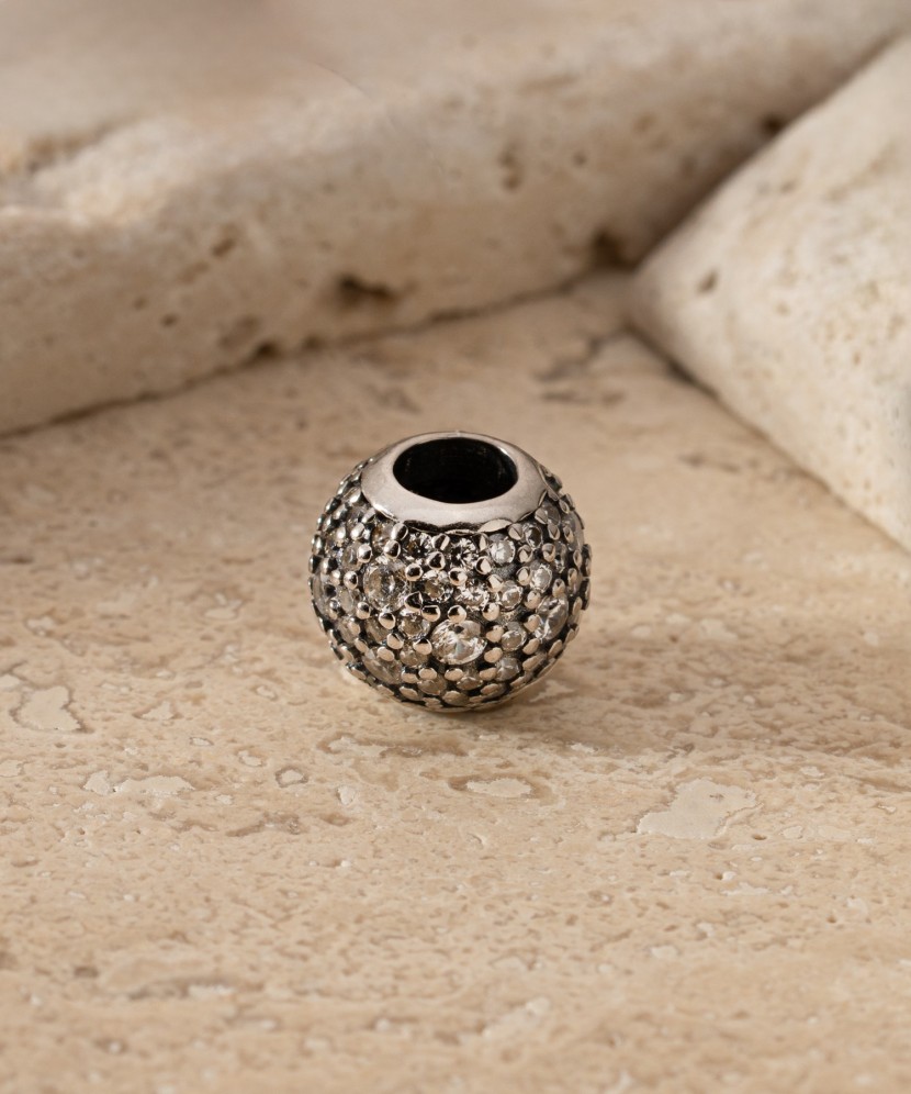 Apzeltīts sudraba piekariņš ar sudraba "Muciņa"