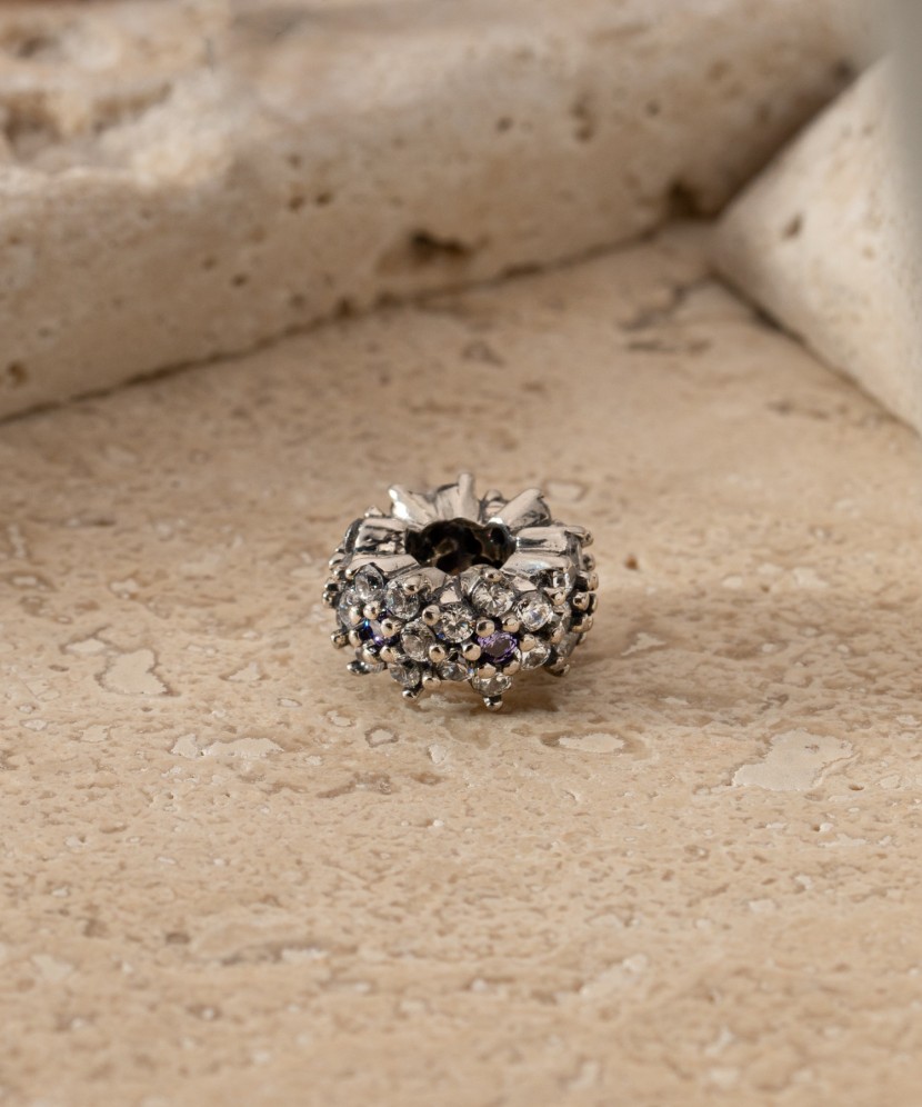 Sudraba piekariņš ar cirkonijiem