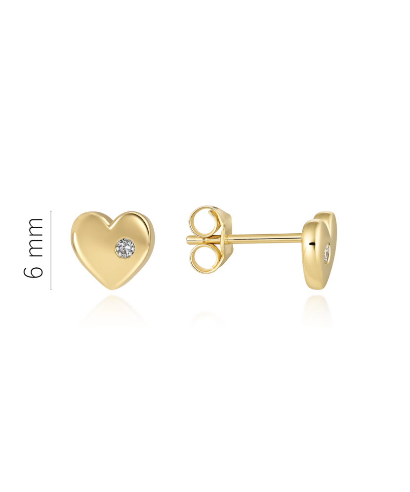 Серьги из золота с бриллиантами