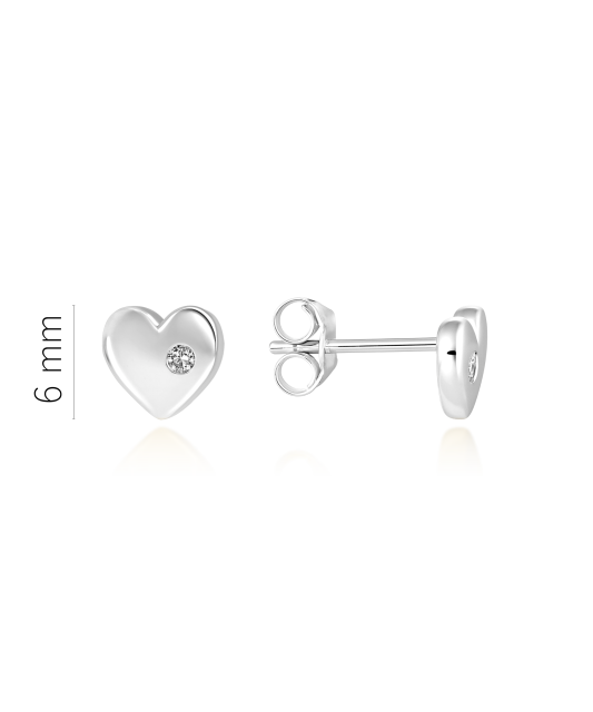 Baltā zelta auskari ar dimantiem