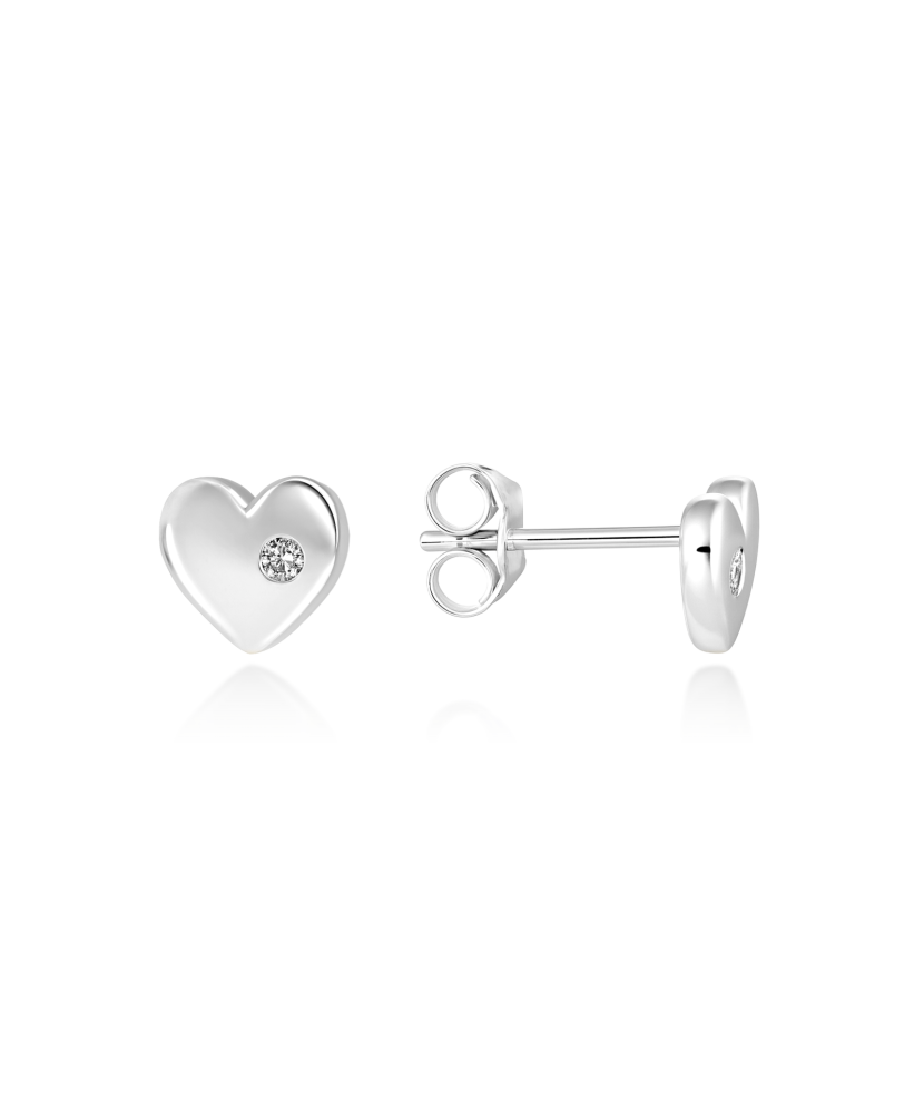 Baltā zelta auskari ar dimantiem