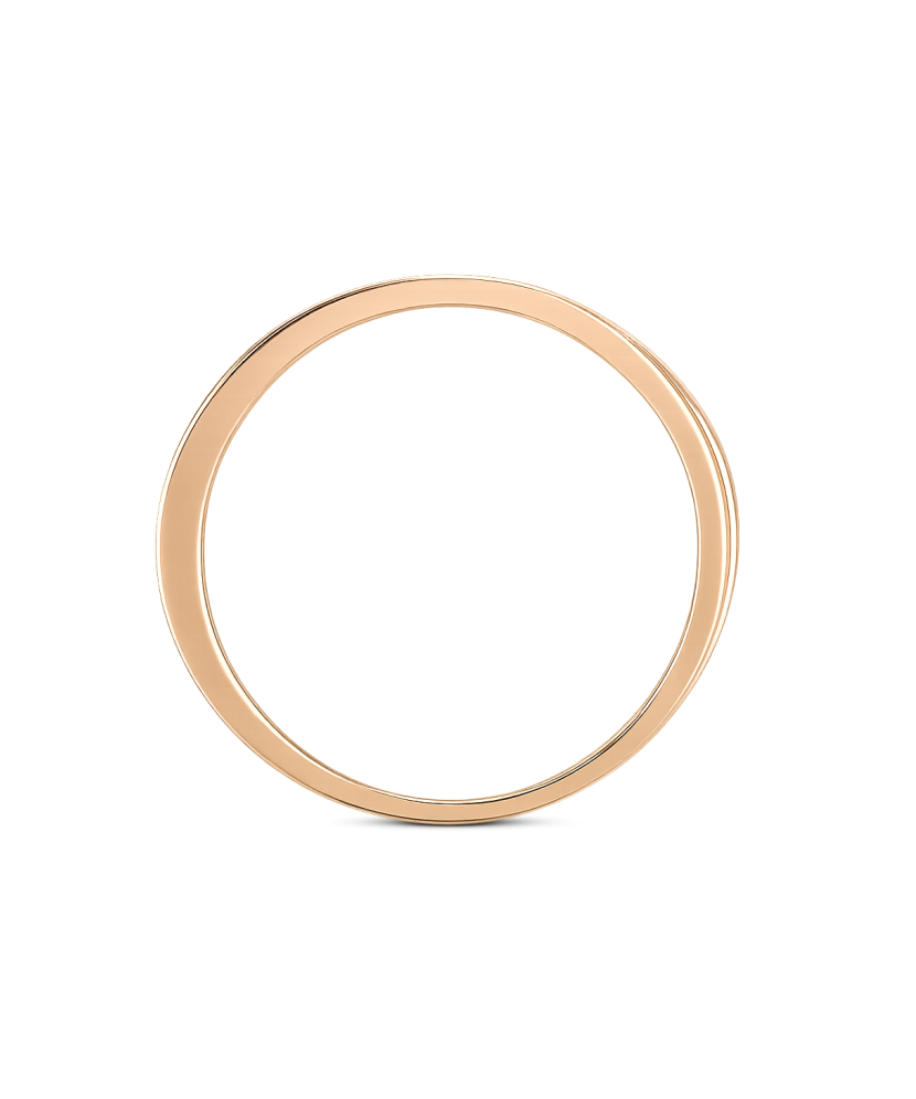 Zelta gredzens ar cirkonijiem