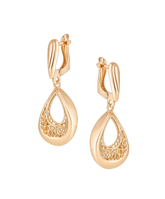 Золотые серьги