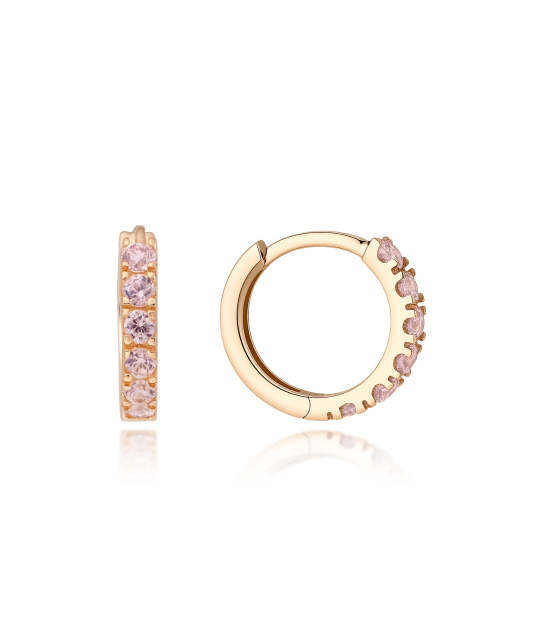 Zelta auskari ar cirkonijiem