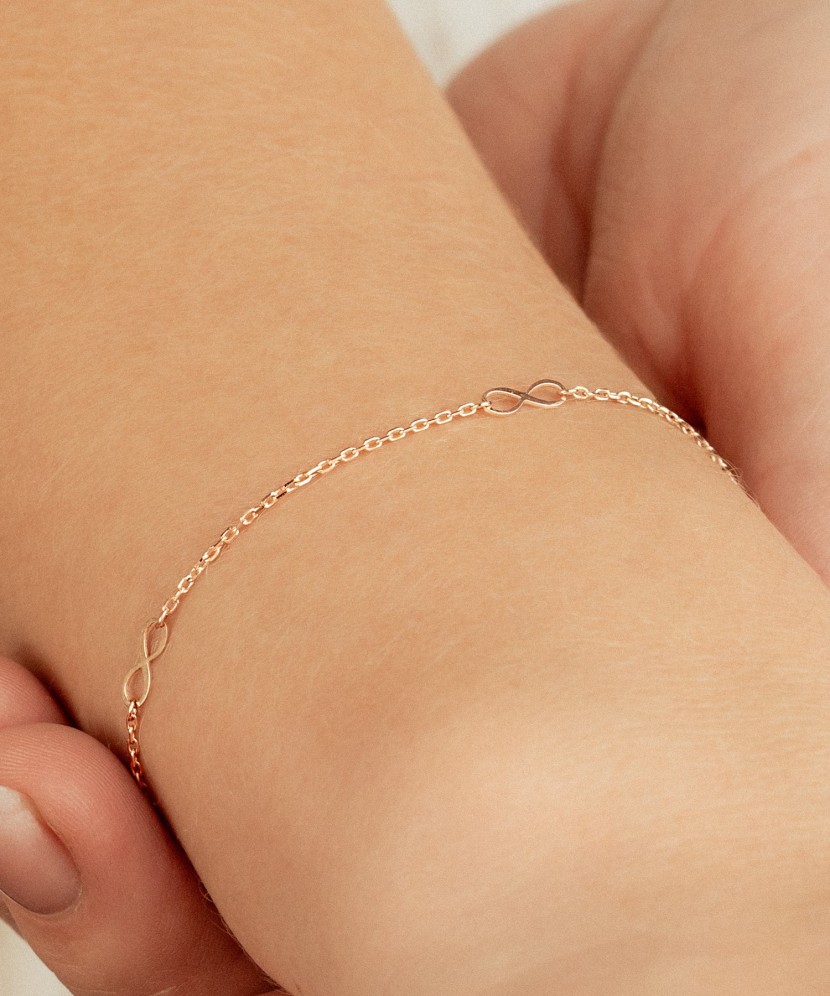 Zelta rokassprādze "Bezgalība"