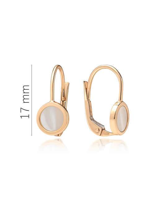 Zelta auskari 17/6 mm